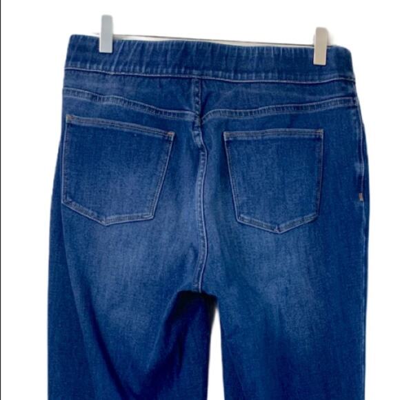 Soft Surroundings Women's High Rise Classic Pull On Ultimate Slim Jeans Medium - Picture 6 of 8